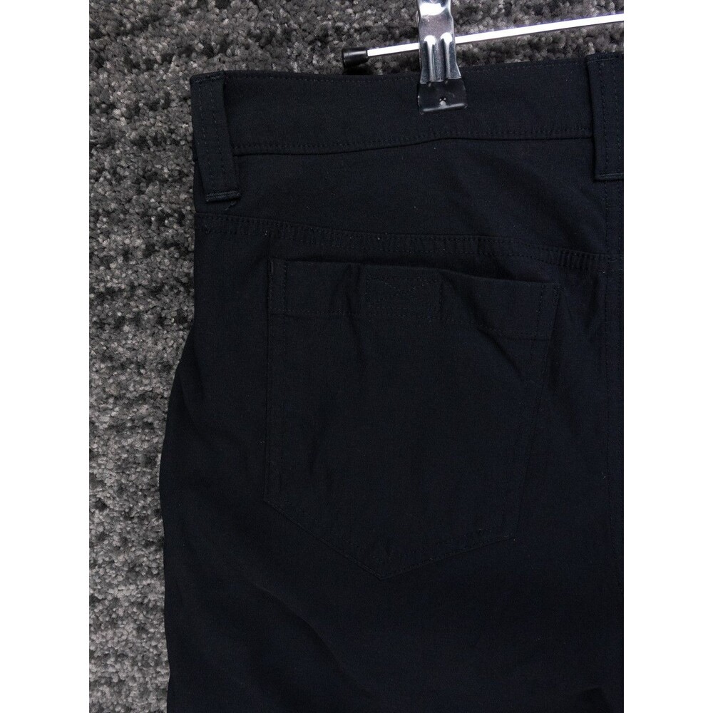 Eddie Bauer Pants Mens 32x30 Black Fleece Lined Tech Side Cargo Pocket Gorpcore - Picture 14 of 16